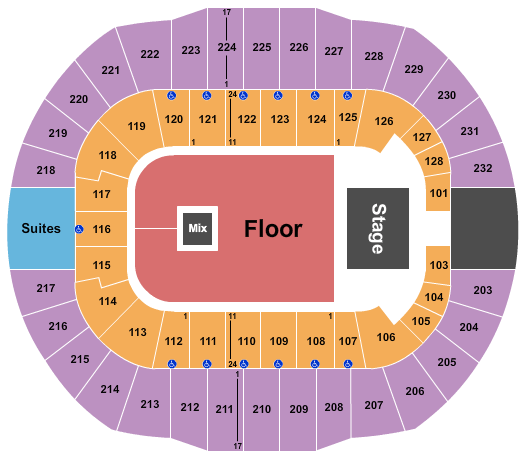 Cajundome Sexyy Red Seating Chart